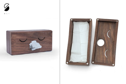 Double Side Tissue Box