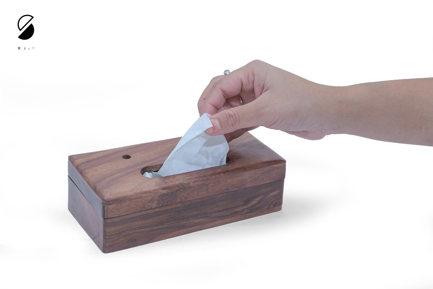 Double Side Tissue Box