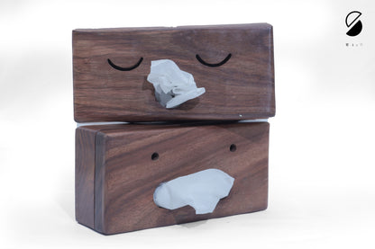 Double Side Tissue Box