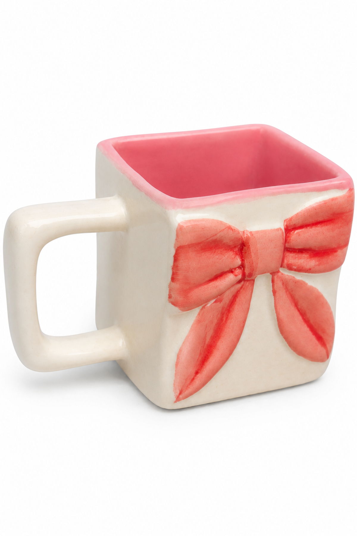 SAAG ceramic mug pink bow