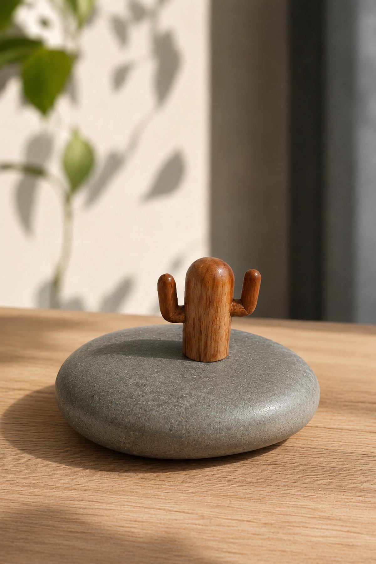 SAAG cactus stone paper weight