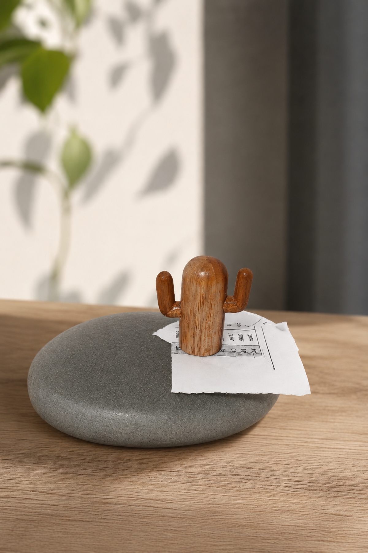 SAAG cactus stone paper weight