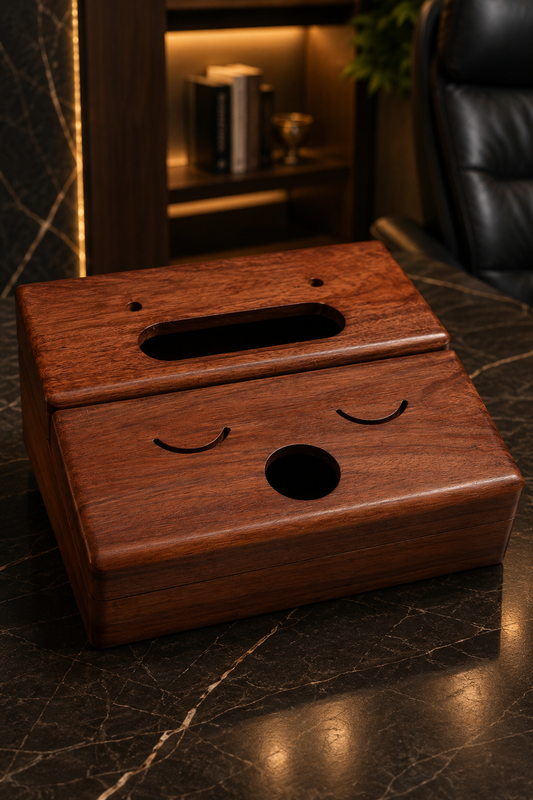 Double Side Tissue Box