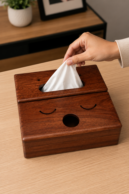 Double Side Tissue Box