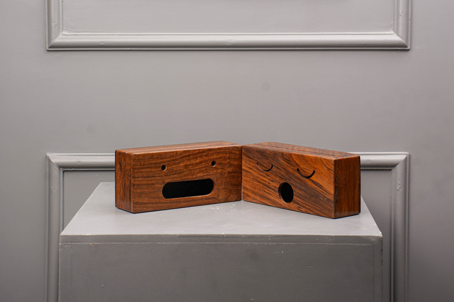 Double Side Tissue Box