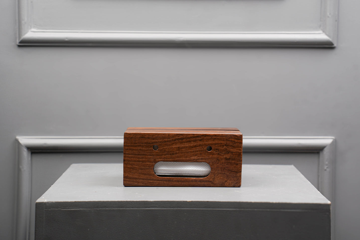 Double Side Tissue Box