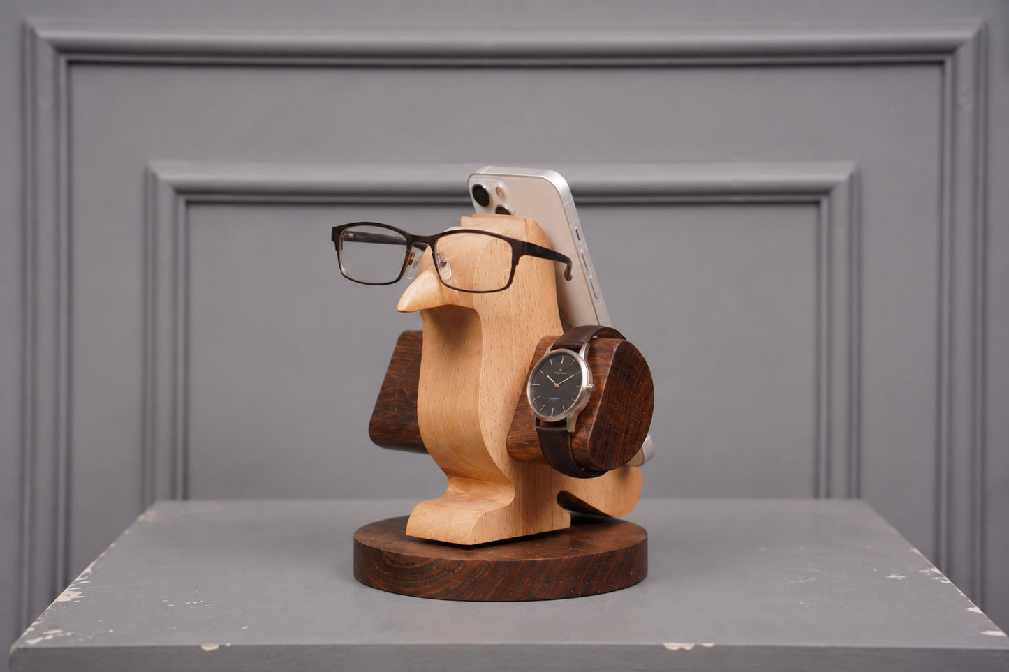 Buy Natural Wood Bird Stand Online