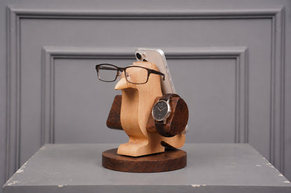 Buy Natural Wood Bird Stand Online