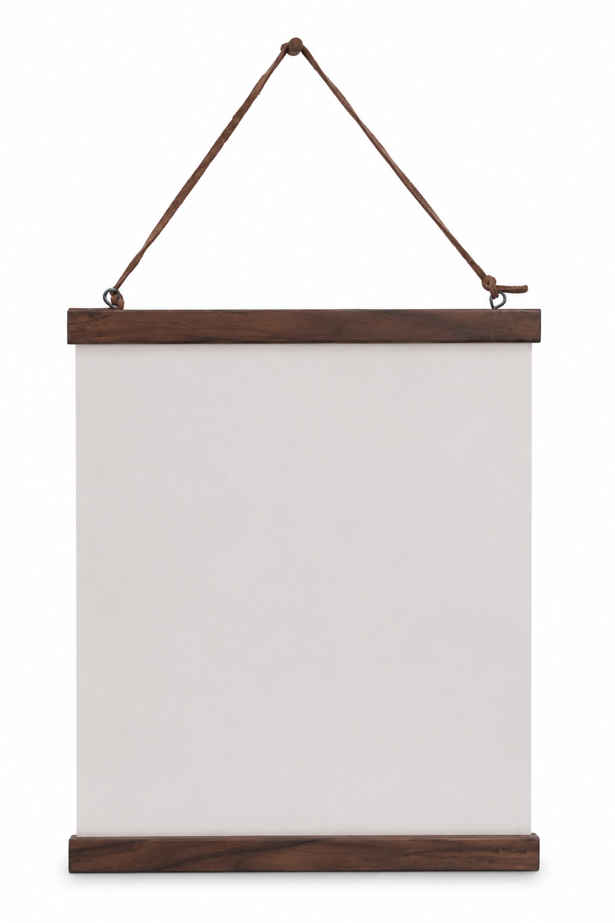 SAAG A4 Frame — teak frame detail