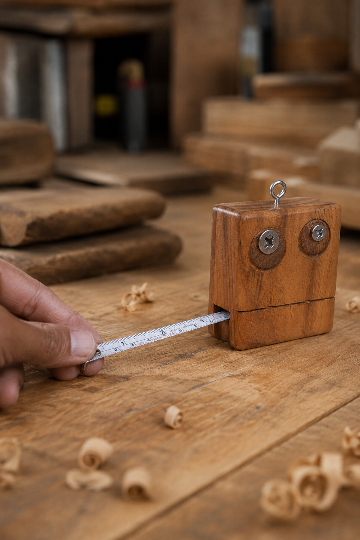 SAAG Square Measure Tape — in hand
