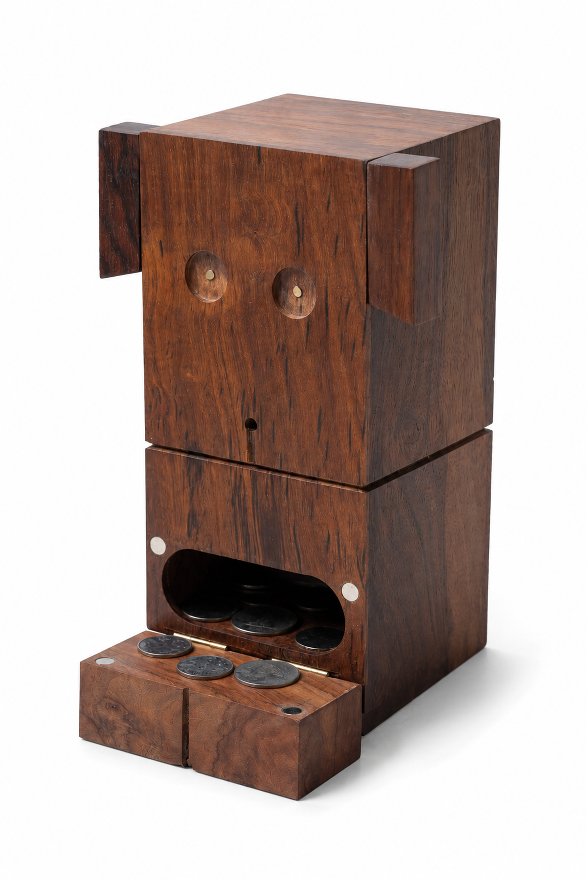 SAAG Dog Piggy Bank — styled view