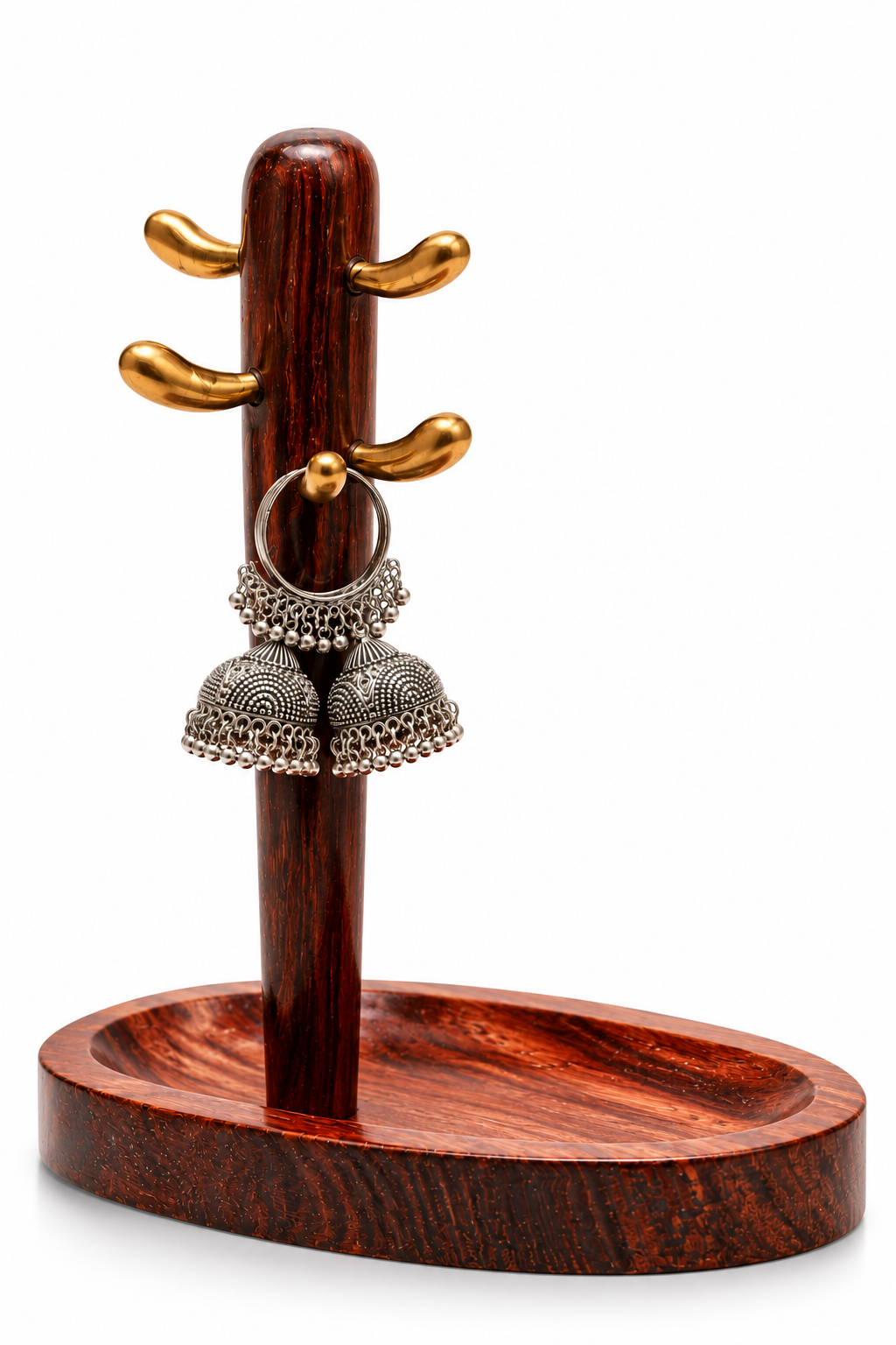Brass Cactus Key Stand - 2