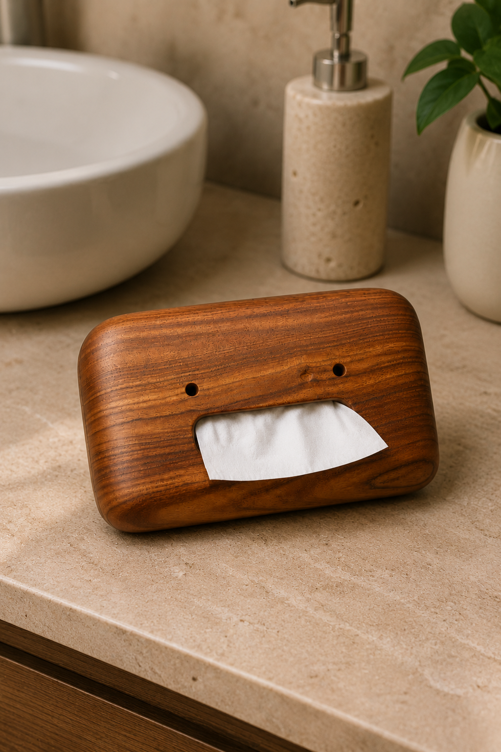 Face Tissue Box - 4
