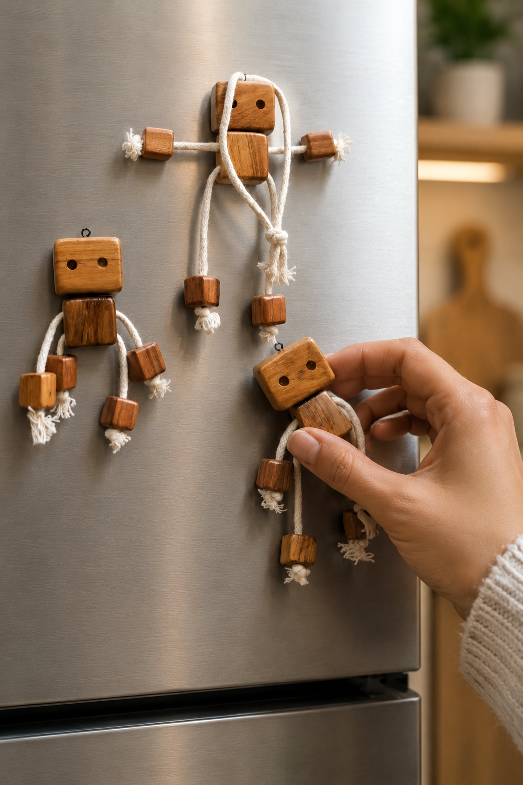 Fridge Magnet Robos - 3