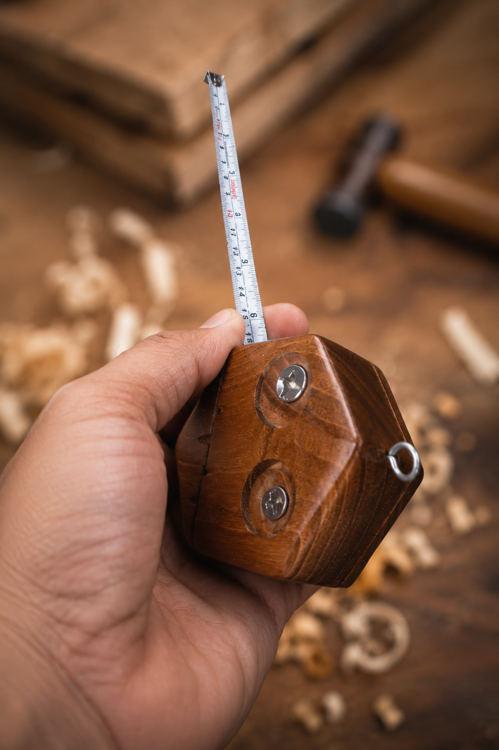 Measure Tape Hexagon - 2