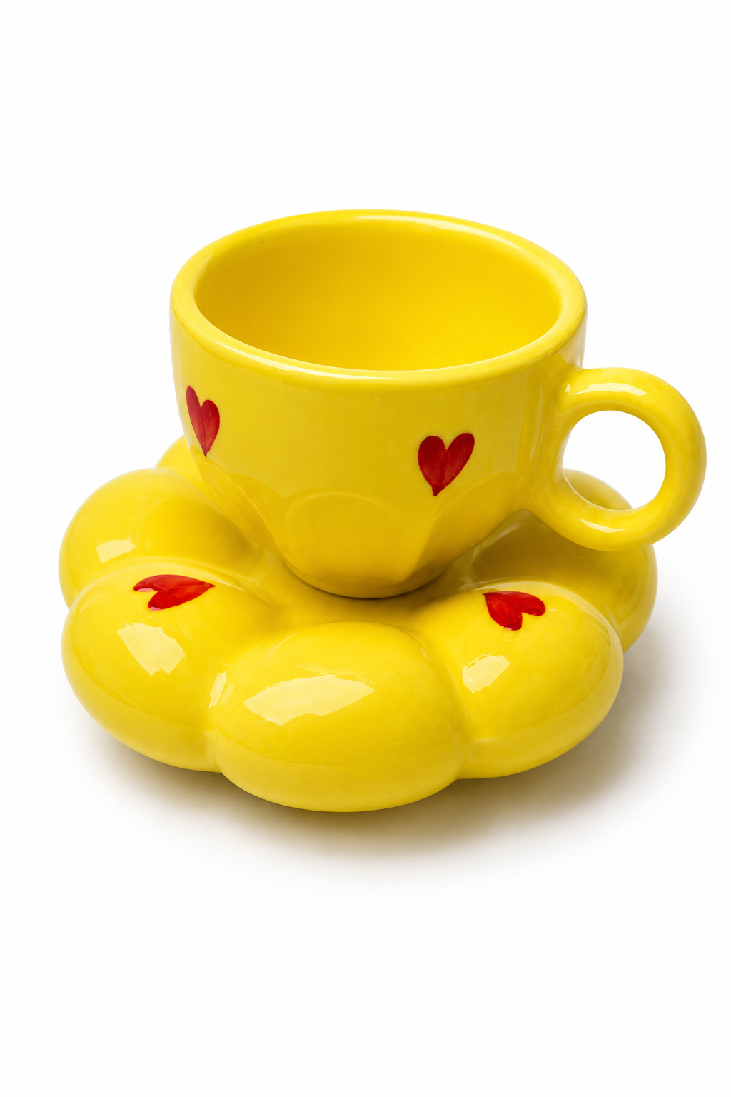 SAAG Secure Bloom Mug — floral ceramic mug (view 4)