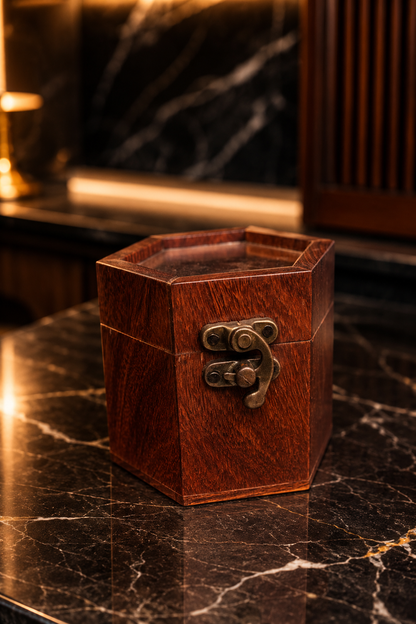 SAAG Single Watchbox — Sagwan teak watch organiser (view 1)