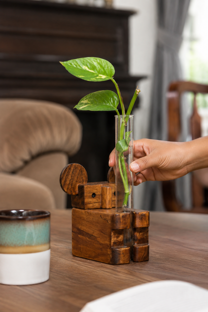 SAAG Koala Test Tube Planter — with glass tube